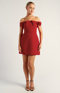Declan Mini Dress - Red