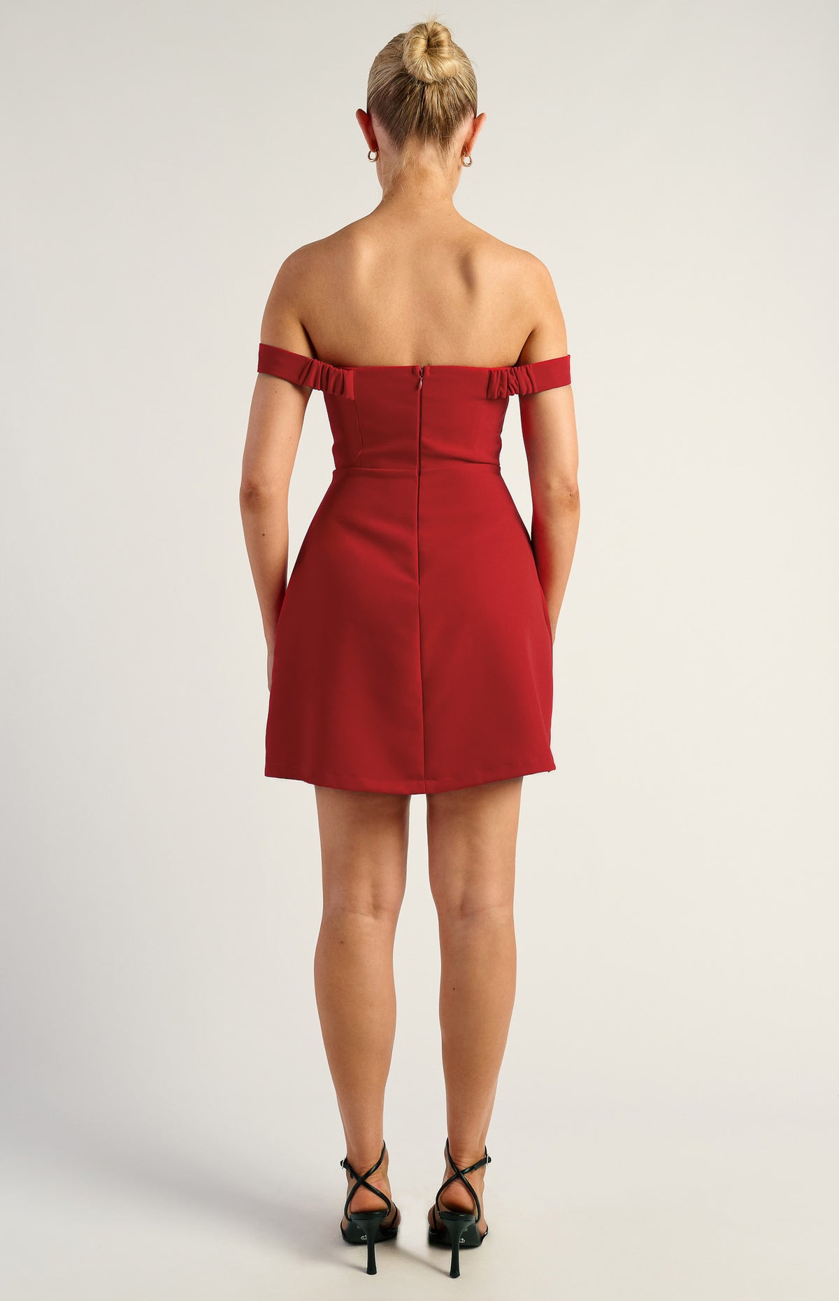 Declan Mini Dress - Red