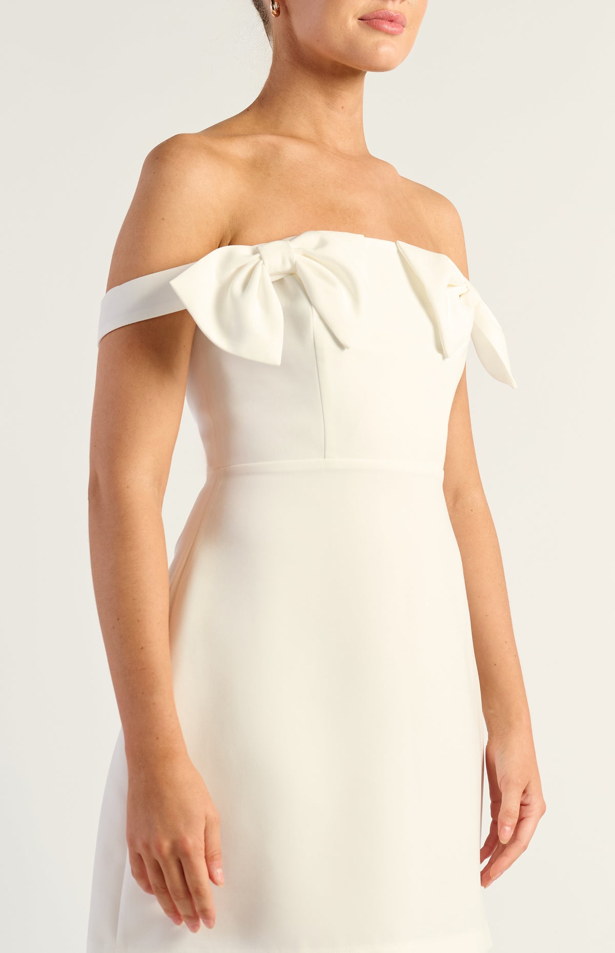 Declan Mini Dress - White