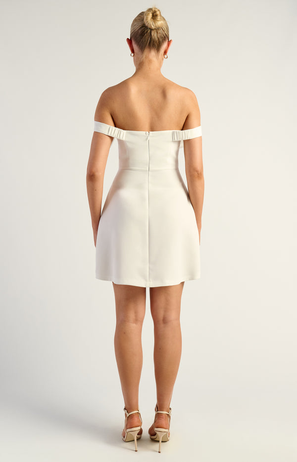 Declan Mini Dress - White