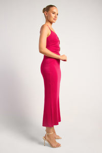 Sonya Maxi Dress - Fuchsia