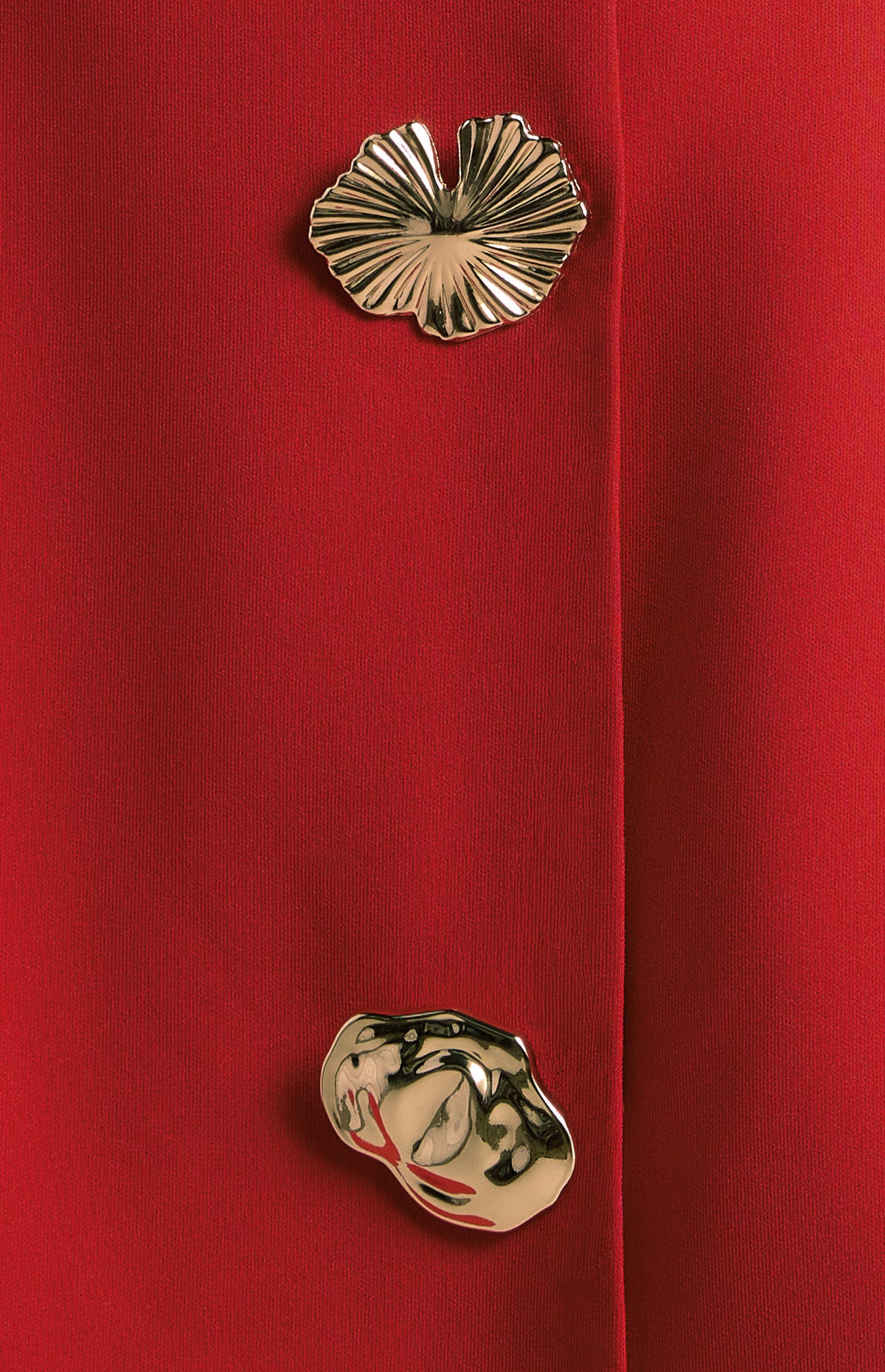 Mireya Cinch Waist Dress - Red