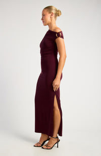 Rowan Maxi Dress - Merlot