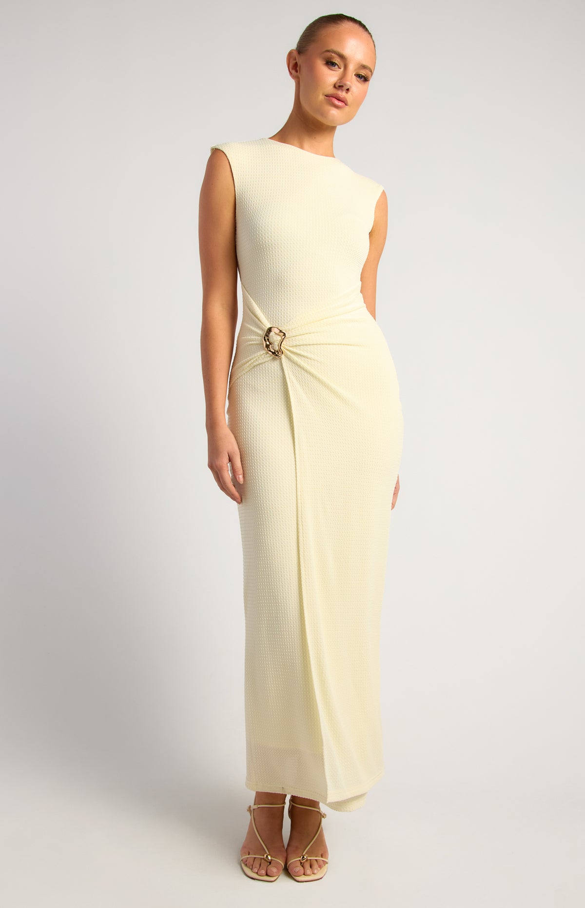 Elisha Maxi Dress - Cream