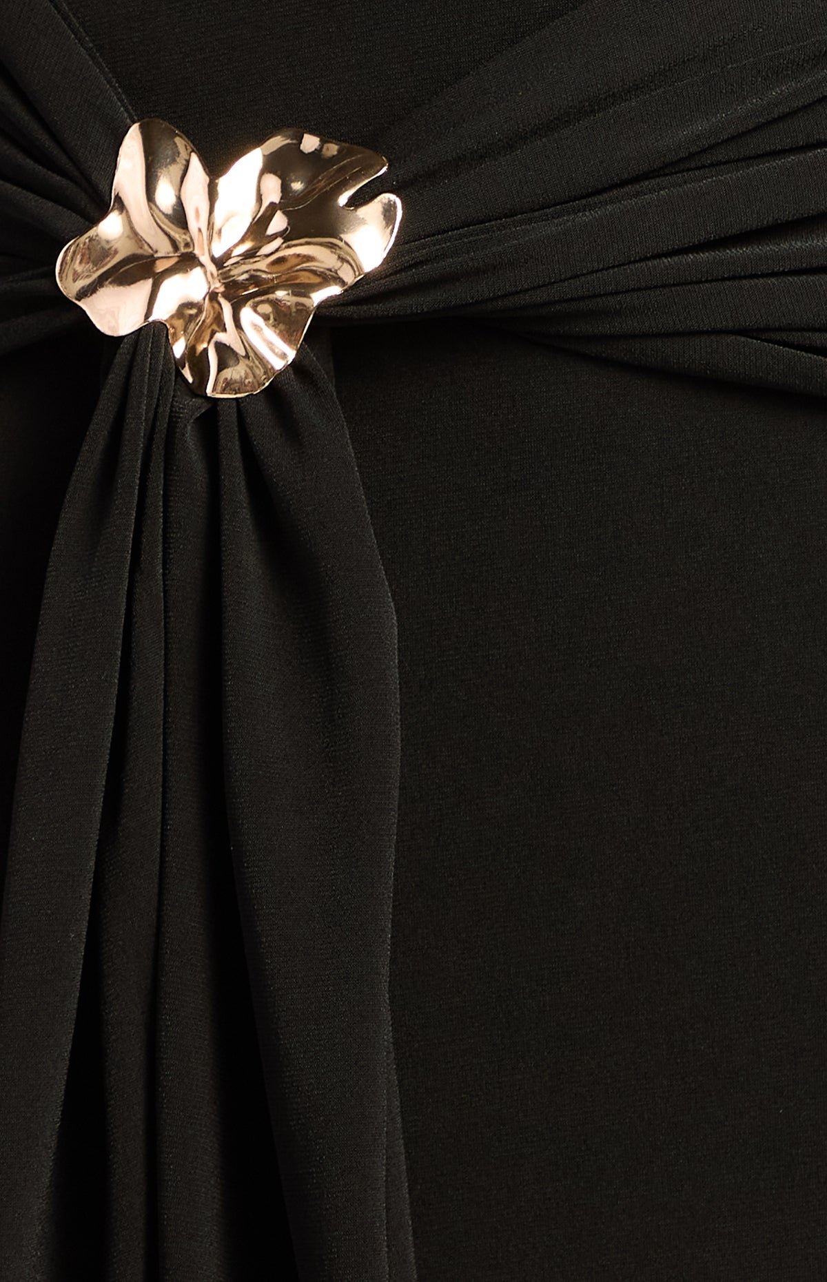Rosalina Off Shoulder Maxi Dress - Black