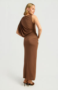 Cadwin Midi Dress - Chocolate