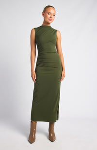 Winny Maxi Dress - Moss