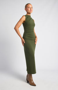 Winny Maxi Dress - Moss