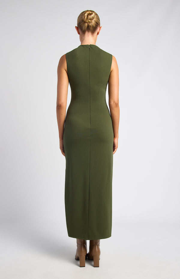 Winny Maxi Dress - Moss