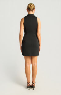 Jye Sleeveless Mini Dress - Black