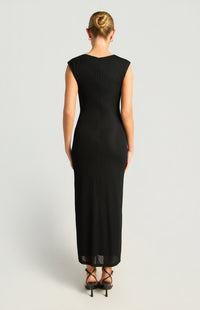 Darlington Sleeveless Maxi Dress - Black