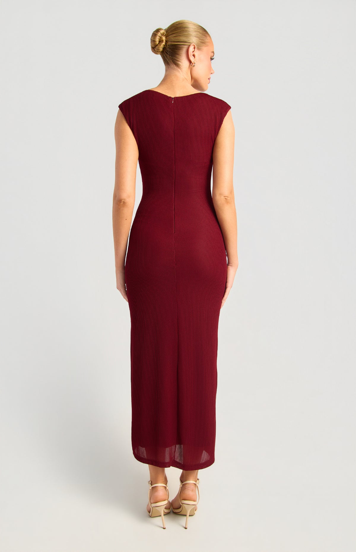 Darlington Sleeveless Maxi Dress - Wine