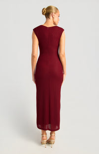 Darlington Sleeveless Maxi Dress - Wine