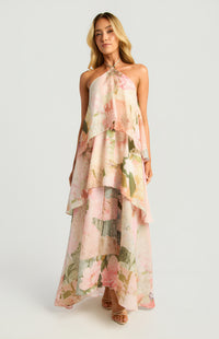 Emiko Maxi Dress - Pink Sage