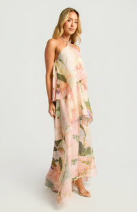 Emiko Maxi Dress - Pink Sage