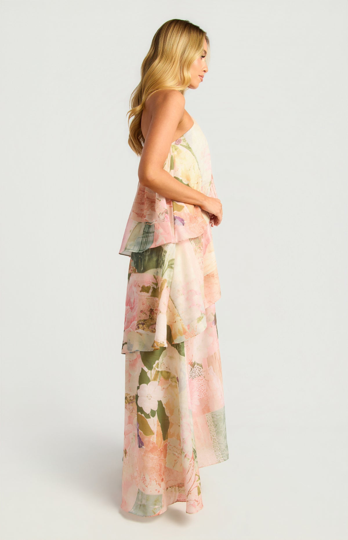 Emiko Maxi Dress - Pink Sage