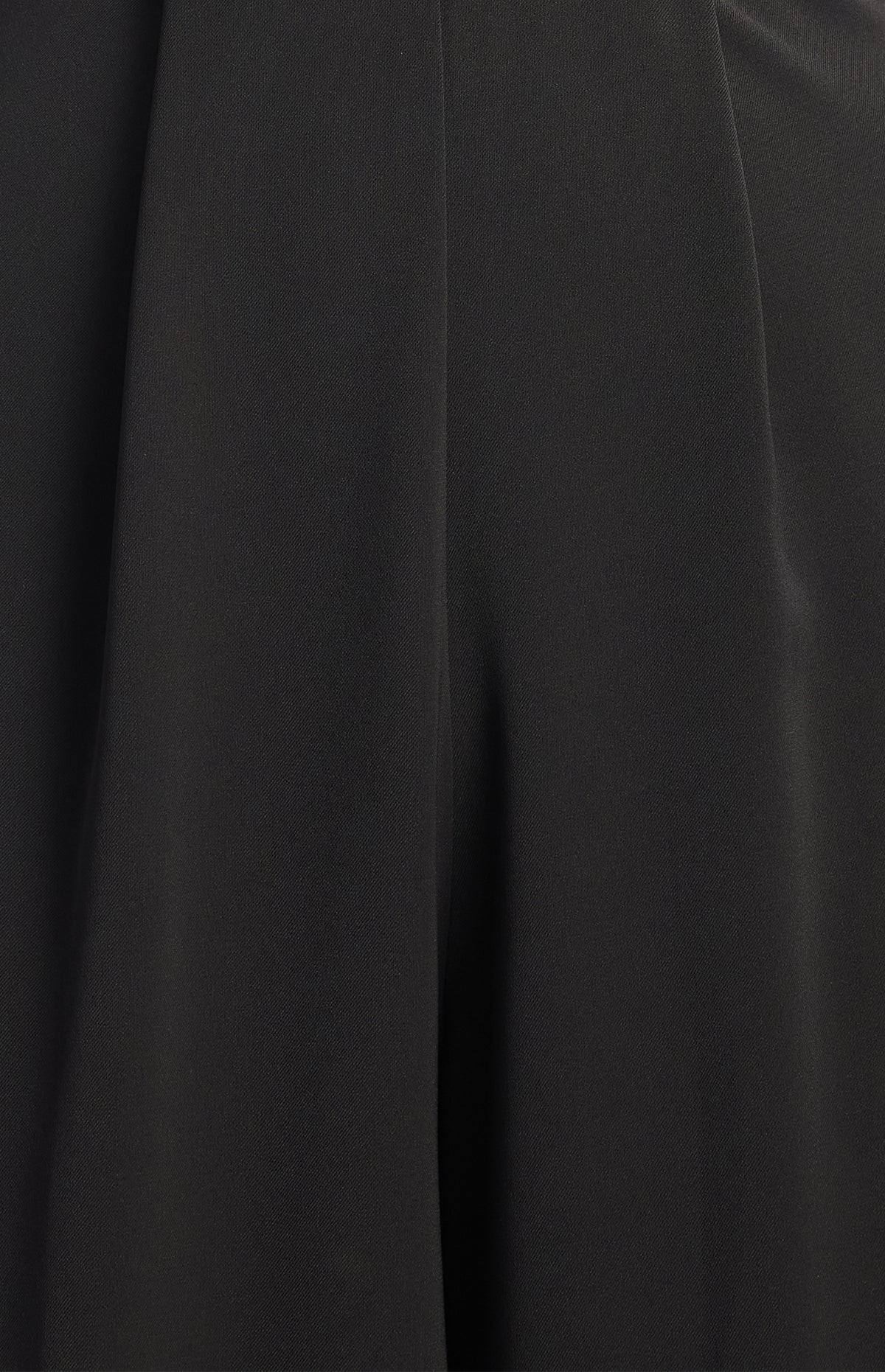 Alira Cap Sleeves Jumpsuit - Black