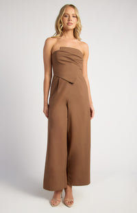 Marcelline Jumpsuit - Espresso