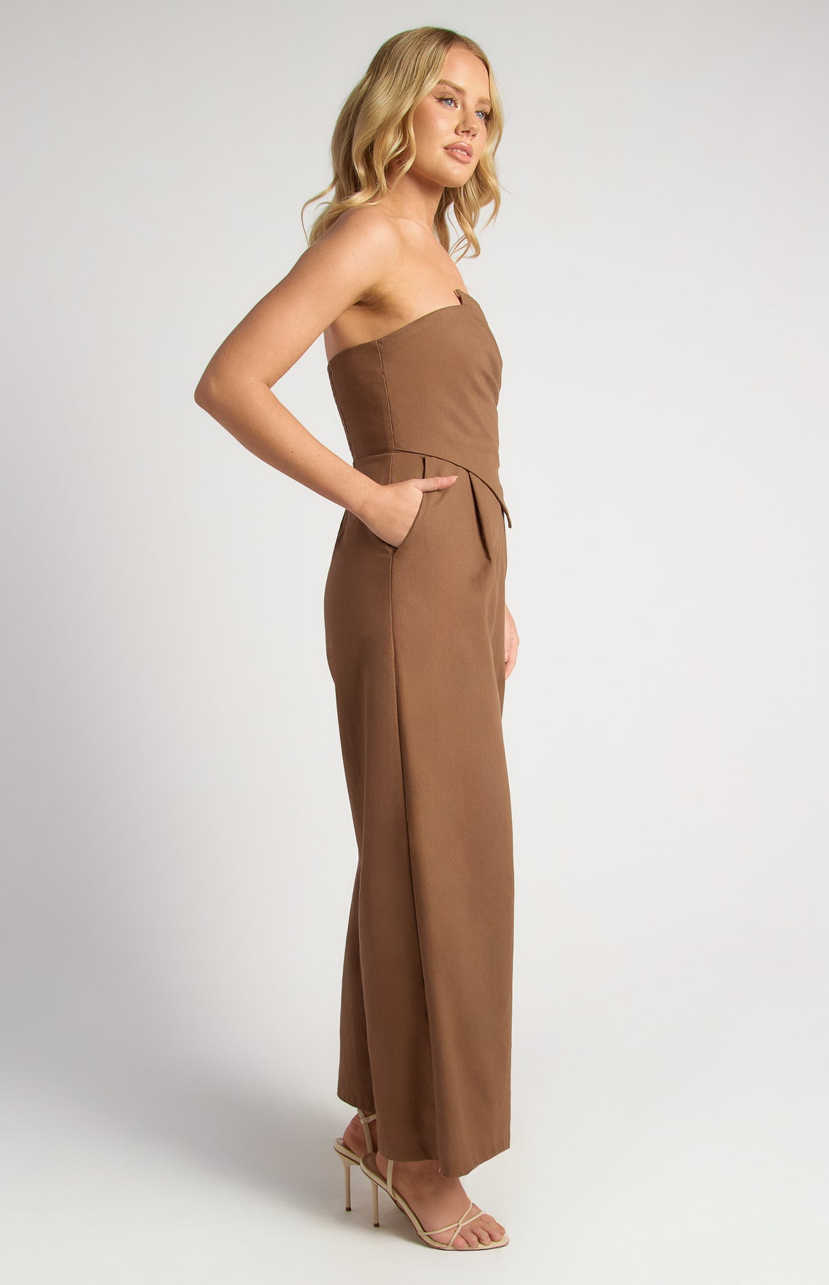 Marcelline Jumpsuit - Espresso