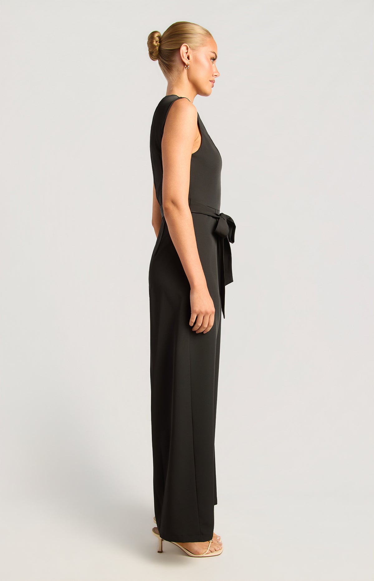 Jessima Sleevless Jumpsuit - Black