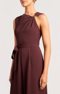 Jessima Sleeveless Jumpsuit - Cherry