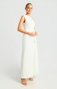 Jessima Sleeveless Jumpsuit - White