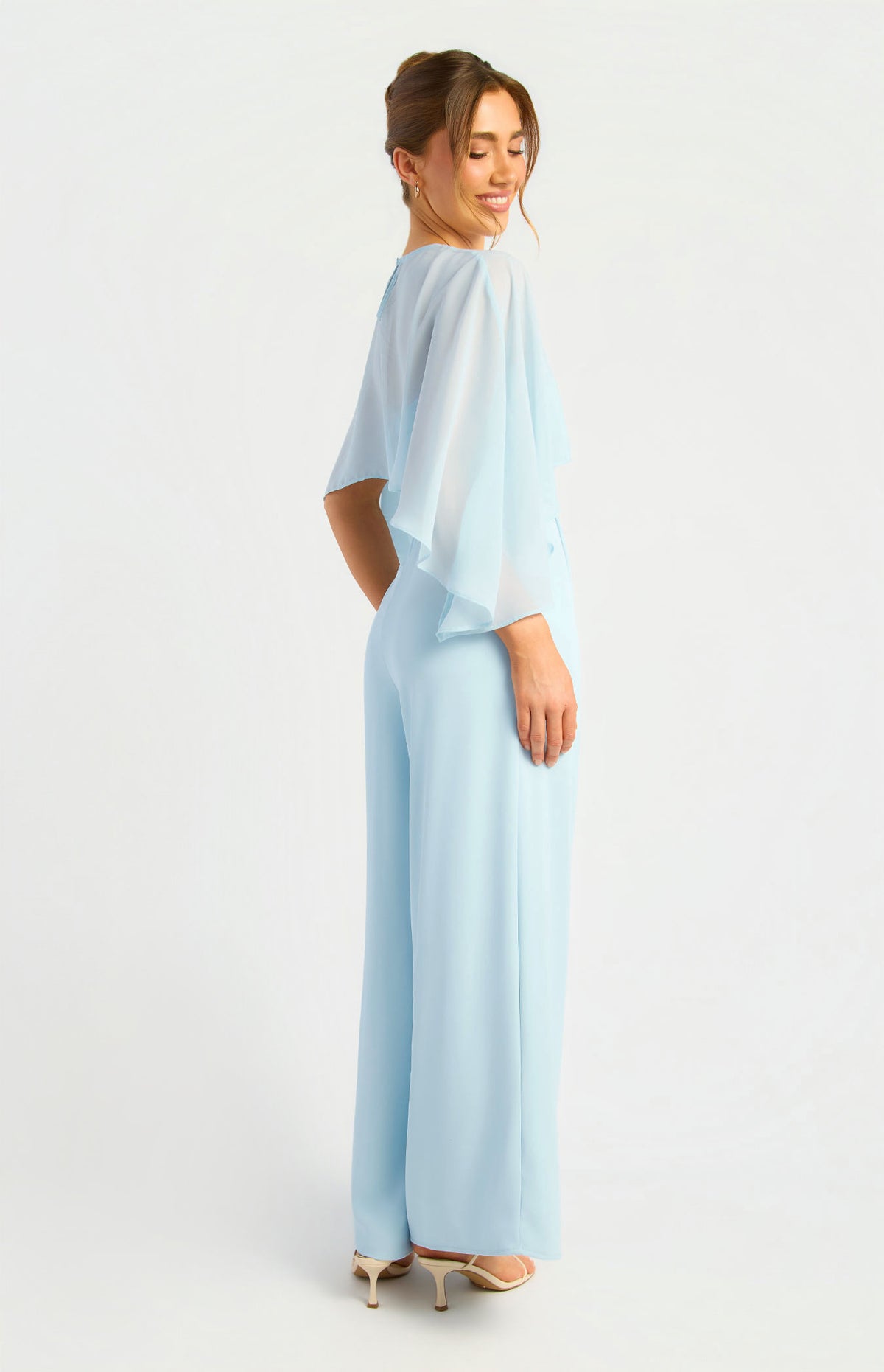 Bridgid Jumpsuit - Pale Blue