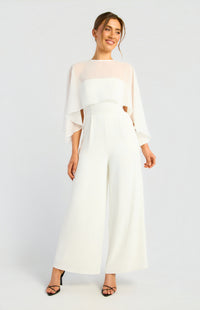 Bridgid Jumpsuit - White
