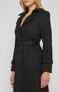 Kyla Trench Coat - Black