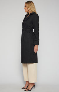 Kyla Trench Coat - Black