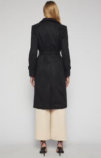 Kyla Trench Coat - Black