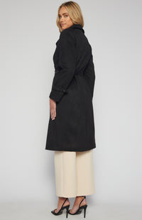 Kyla Trench Coat - Black