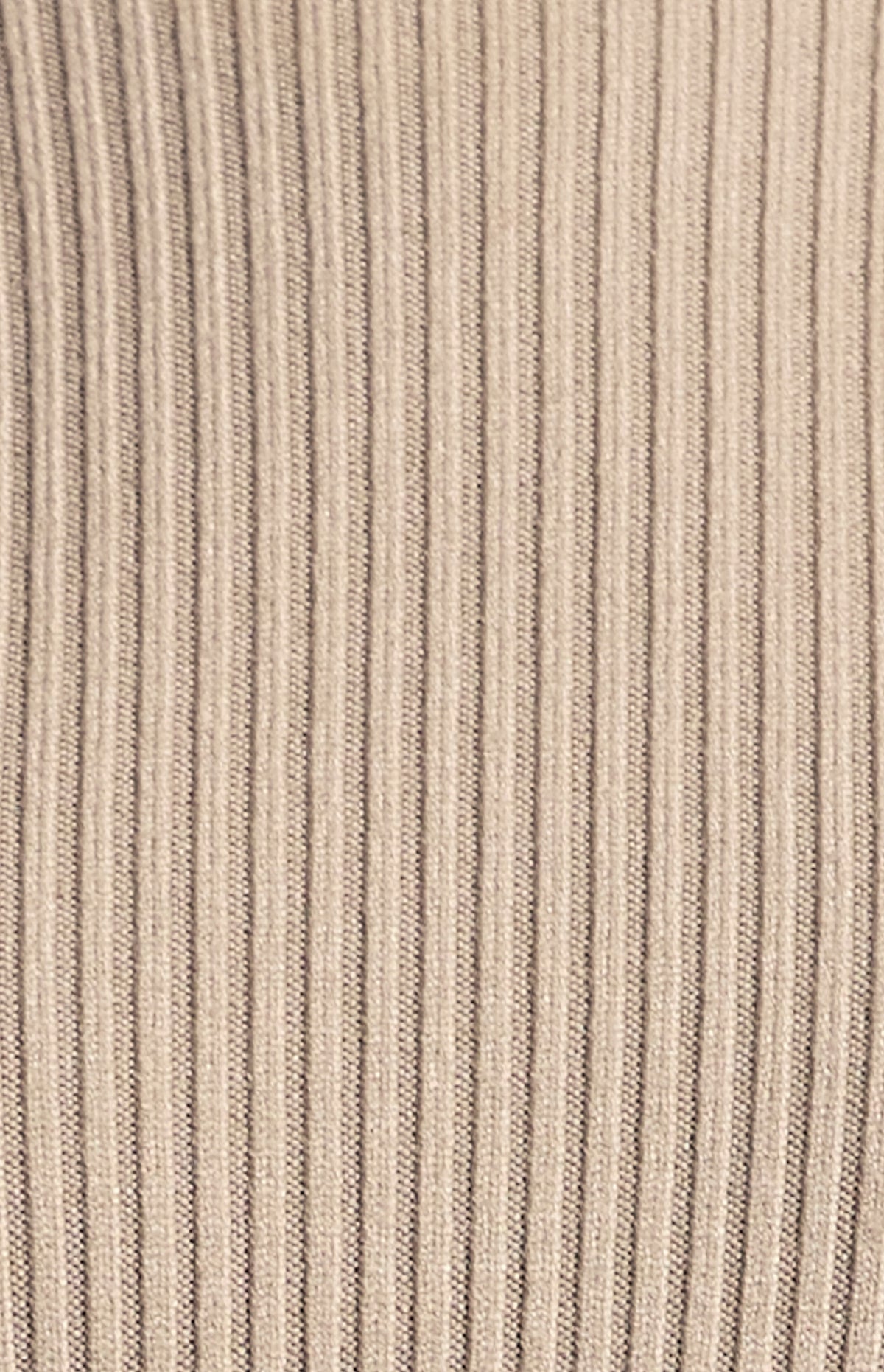 Steffi Turtle Neck Knit Top - Mushroom