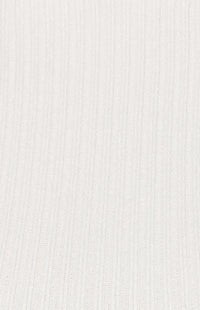 Steffi Turtle Neck Knit Top - White