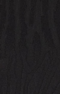Austin Sleeveless, Textured Knit Top - Black