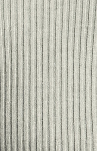 Sana Long Sleeve Knit Top - Grey