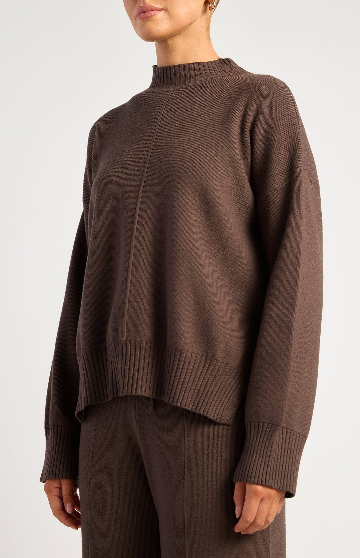 Helena Knit Jumper - Espresso