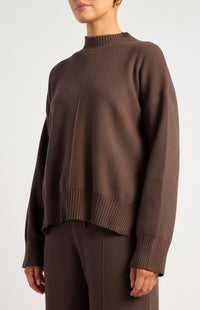 Helena Knit Jumper - Espresso
