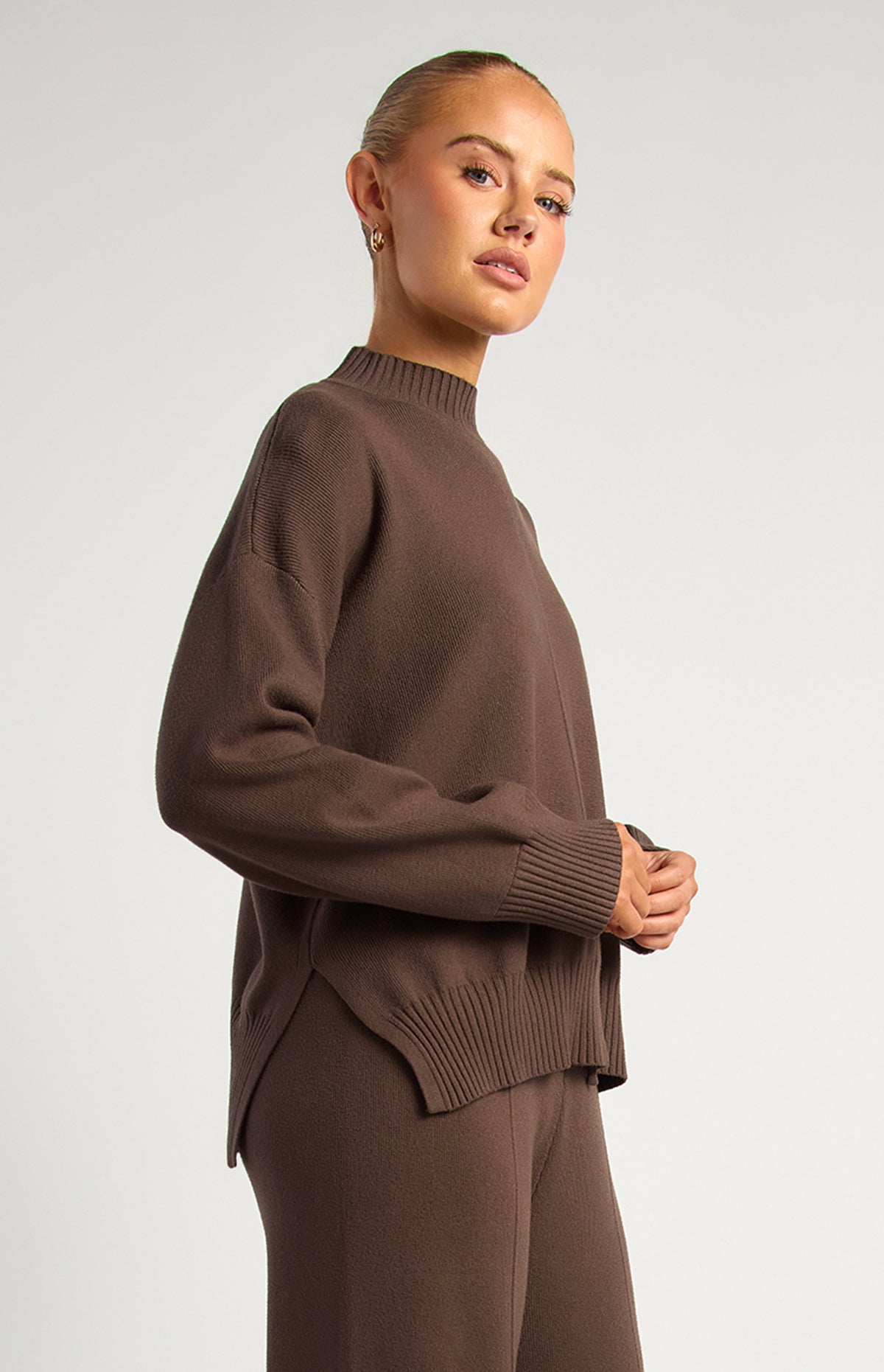 Helena Knit Jumper - Espresso