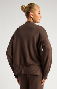 Helena Knit Jumper - Espresso