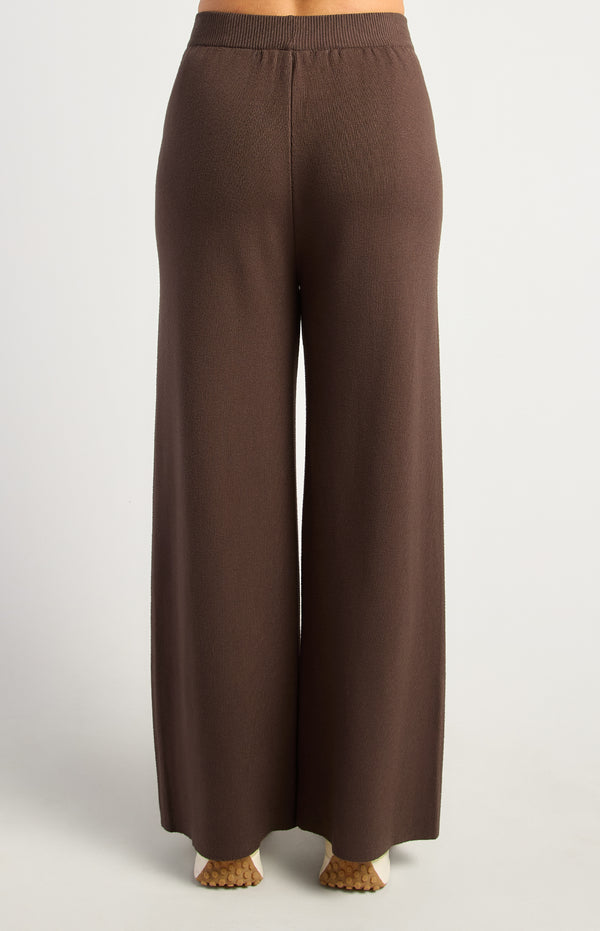 Helena Knit Pants - Espresso