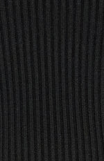 Hilary Long Sleeve Knit Top - Black