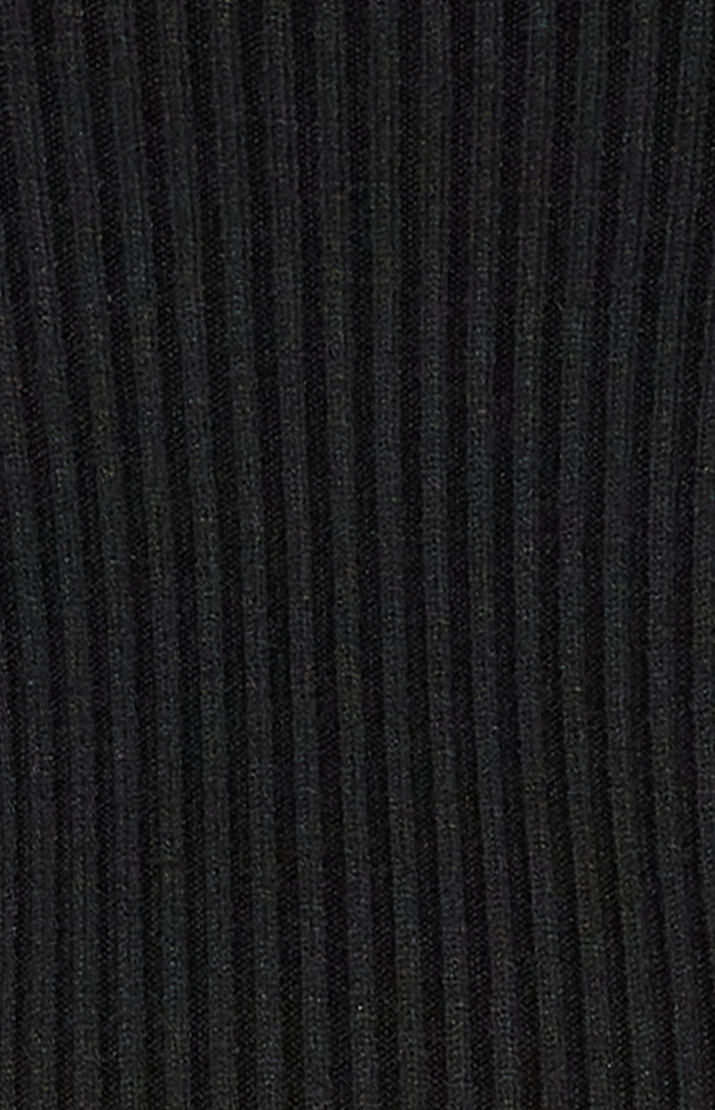 Hilary Long Sleeve Knit Top - Black