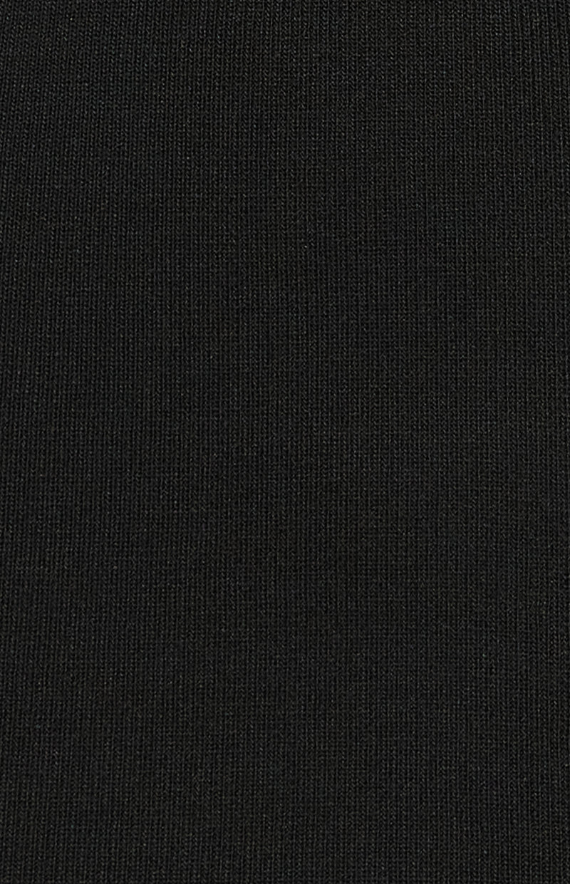 Alyce Long Sleeve Top & Skirt (Knit) Set - Black