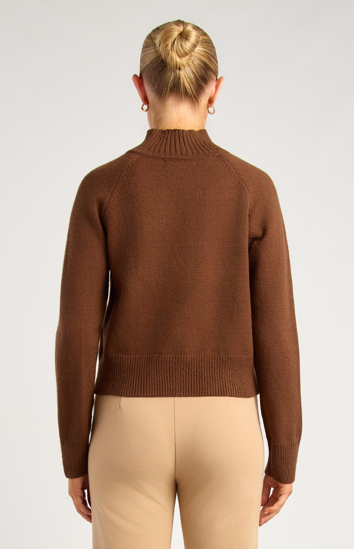 Maxwell Knit Jumper - Chocolate