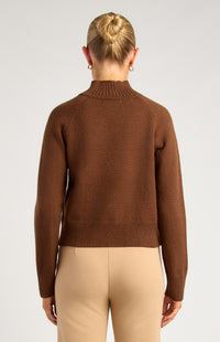 Maxwell Knit Jumper - Chocolate