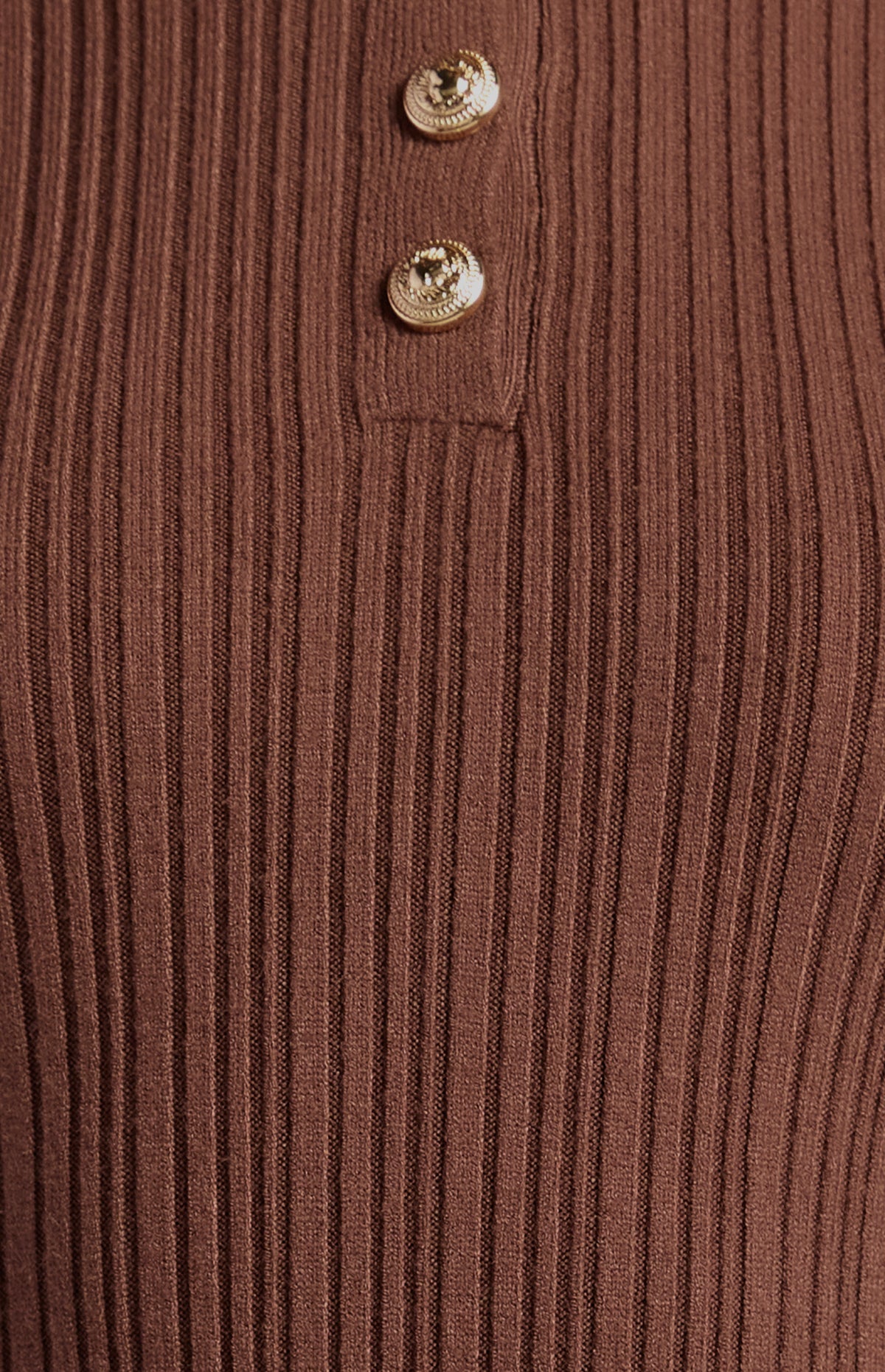 Seville Knit Bodysuit - Chocolate