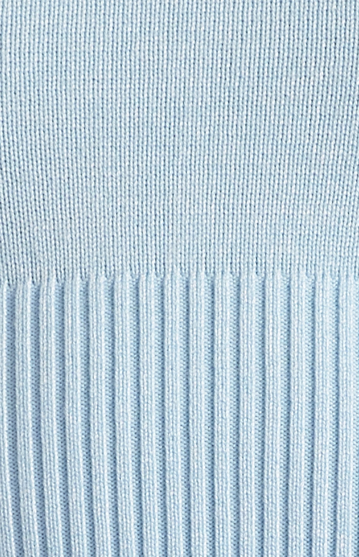 Mizuki Knit Top - Pale Blue