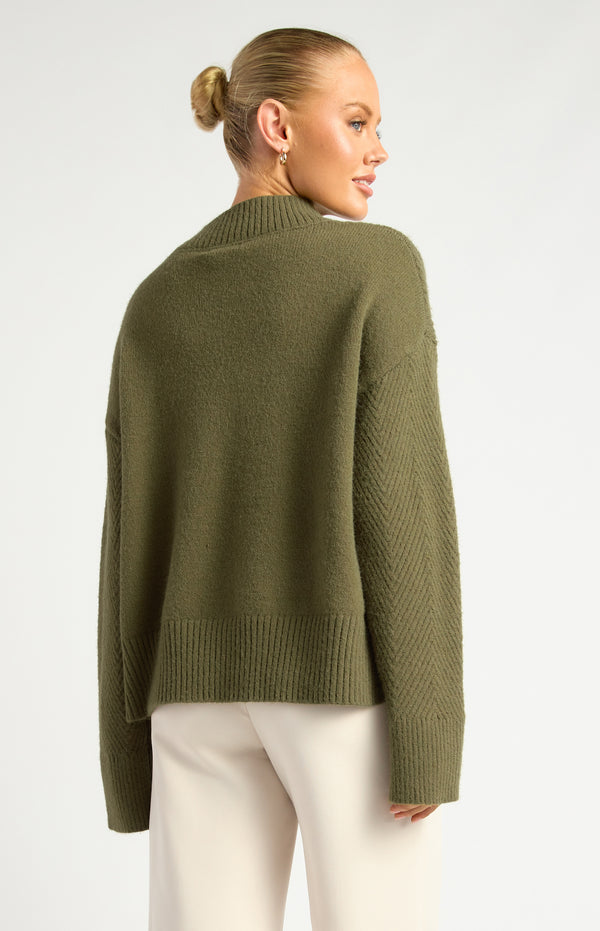 Gianella Jumper - Dark Olive