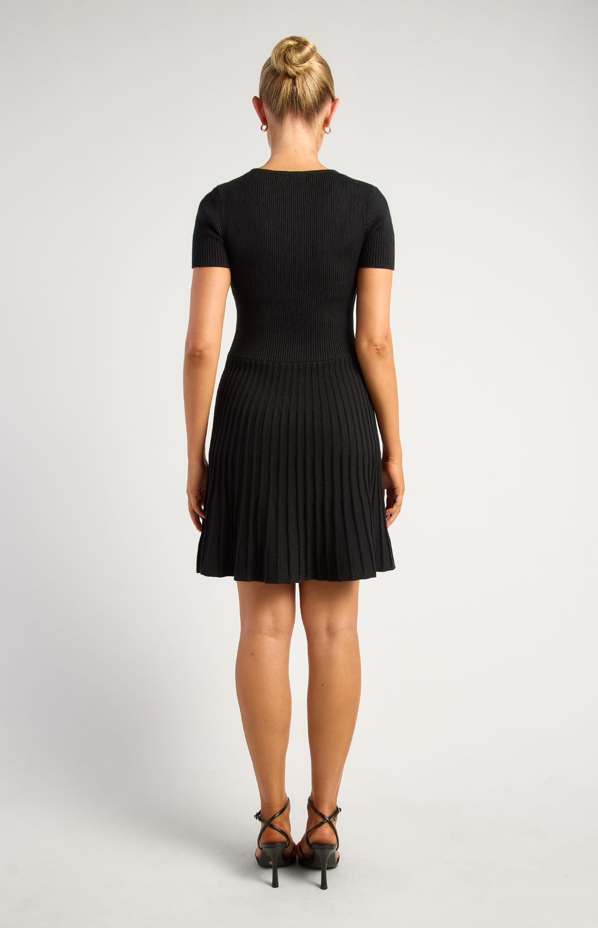Carmello Knit Mini Dress - Black